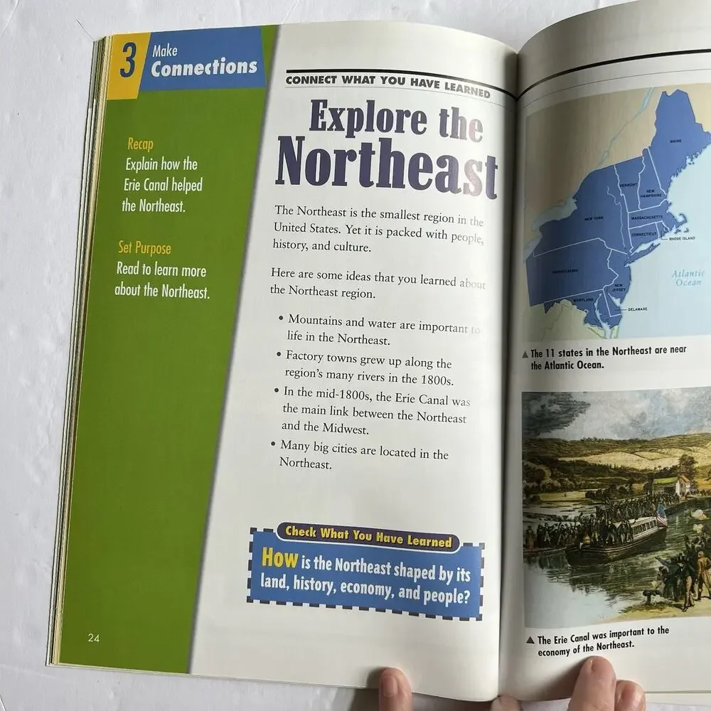 National Geographic Reading Expeditions Explore the Northeast Paperback Book